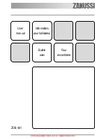 Предварительный просмотр 1 страницы Zanussi ZOB 461 User Manual