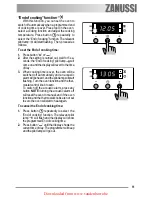 Предварительный просмотр 11 страницы Zanussi ZOB 461 User Manual