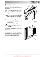 Предварительный просмотр 22 страницы Zanussi ZOB 461 User Manual