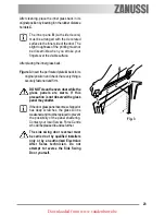 Предварительный просмотр 23 страницы Zanussi ZOB 461 User Manual