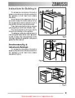 Предварительный просмотр 29 страницы Zanussi ZOB 461 User Manual