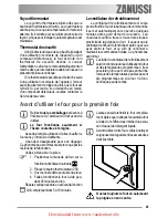 Предварительный просмотр 41 страницы Zanussi ZOB 461 User Manual