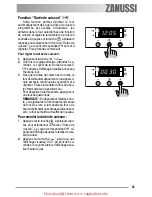 Предварительный просмотр 43 страницы Zanussi ZOB 461 User Manual