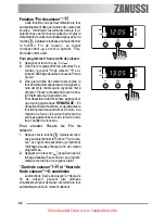 Предварительный просмотр 44 страницы Zanussi ZOB 461 User Manual