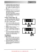 Предварительный просмотр 45 страницы Zanussi ZOB 461 User Manual