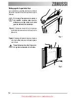 Предварительный просмотр 54 страницы Zanussi ZOB 461 User Manual