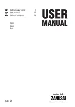 Zanussi ZOB 462 User Manual предпросмотр