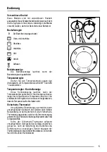 Предварительный просмотр 5 страницы Zanussi ZOB 463 User Manual