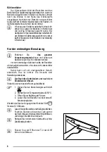 Предварительный просмотр 6 страницы Zanussi ZOB 463 User Manual