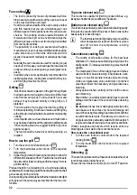 Предварительный просмотр 32 страницы Zanussi ZOB 463 User Manual