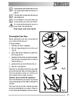 Предварительный просмотр 27 страницы Zanussi ZOB 492 User Information