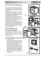 Предварительный просмотр 32 страницы Zanussi ZOB 492 User Information