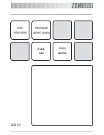 Zanussi ZOB 511 User Information предпросмотр