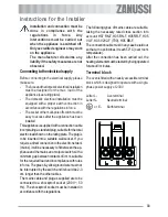 Preview for 33 page of Zanussi ZOB 511 User Information