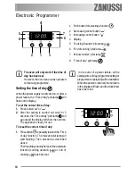 Предварительный просмотр 10 страницы Zanussi ZOB 550 User Manual