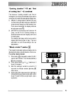 Предварительный просмотр 13 страницы Zanussi ZOB 550 User Manual