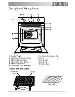 Preview for 7 page of Zanussi ZOB 551 User Information