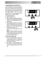 Preview for 11 page of Zanussi ZOB 551 User Information