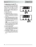 Предварительный просмотр 10 страницы Zanussi ZOB 562 User Manual