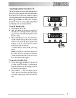 Предварительный просмотр 11 страницы Zanussi ZOB 580 User Manual