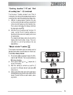 Предварительный просмотр 13 страницы Zanussi ZOB 580 User Manual