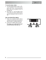 Предварительный просмотр 14 страницы Zanussi ZOB 580 User Manual