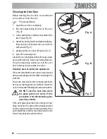 Предварительный просмотр 26 страницы Zanussi ZOB 580 User Manual