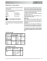 Предварительный просмотр 31 страницы Zanussi ZOB 580 User Manual