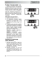 Предварительный просмотр 46 страницы Zanussi ZOB 580 User Manual