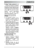 Предварительный просмотр 47 страницы Zanussi ZOB 580 User Manual