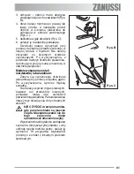 Предварительный просмотр 61 страницы Zanussi ZOB 580 User Manual