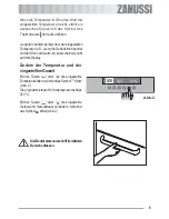 Предварительный просмотр 9 страницы Zanussi ZOB 590 User Manual