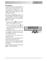 Предварительный просмотр 17 страницы Zanussi ZOB 590 User Manual