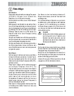 Предварительный просмотр 21 страницы Zanussi ZOB 590 User Manual