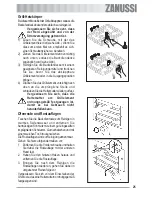 Предварительный просмотр 25 страницы Zanussi ZOB 590 User Manual