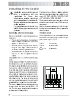 Предварительный просмотр 64 страницы Zanussi ZOB 590 User Manual