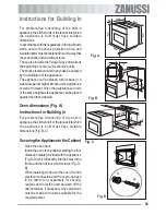 Предварительный просмотр 65 страницы Zanussi ZOB 590 User Manual