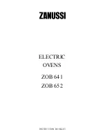 Предварительный просмотр 1 страницы Zanussi ZOB 641 Instruction Booklet