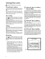 Предварительный просмотр 6 страницы Zanussi ZOB 641 Instruction Booklet