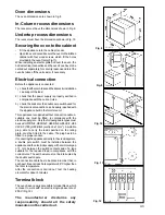 Предварительный просмотр 9 страницы Zanussi ZOB 651 CG Instruction Booklet