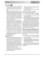 Предварительный просмотр 12 страницы Zanussi ZOB 680 User Manual