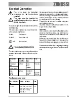 Предварительный просмотр 33 страницы Zanussi ZOB 690 User Manual