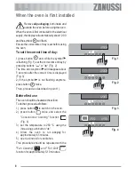 Предварительный просмотр 8 страницы Zanussi ZOB 691 User Manual