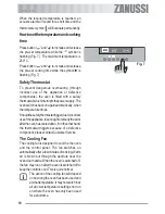 Предварительный просмотр 10 страницы Zanussi ZOB 691 User Manual