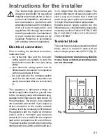 Предварительный просмотр 19 страницы Zanussi ZOB 893 Q Instruction Booklet