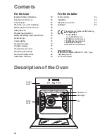 Предварительный просмотр 3 страницы Zanussi ZOB 985 QP Instruction Manual