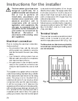 Предварительный просмотр 24 страницы Zanussi ZOB K 93 Instruction Booklet