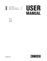 Предварительный просмотр 1 страницы Zanussi ZOB10401 User Manual