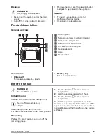 Предварительный просмотр 5 страницы Zanussi ZOB10401 User Manual