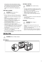 Preview for 5 page of Zanussi ZOB10401WK User Manual